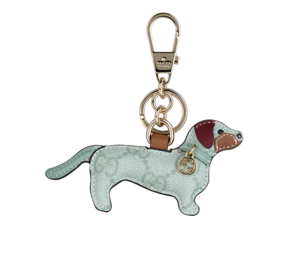 Gucci Dog Shaped Bag Charm, &pound;195, Front view